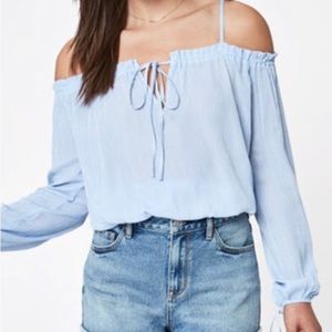 Kendall and Kylie Off the Shoulder Top